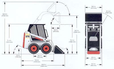 how long is a bobcat skid steer|bobcat skid steer specifications.